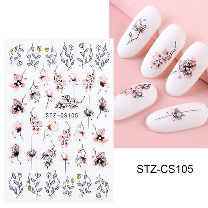 Print Nail Art Stickers