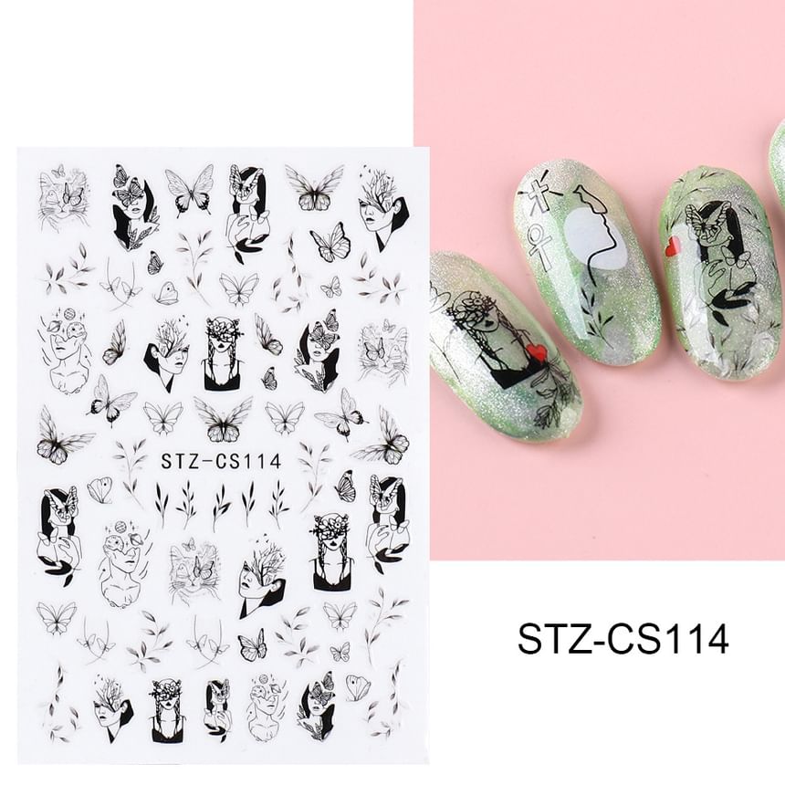 Print Nail Art Stickers