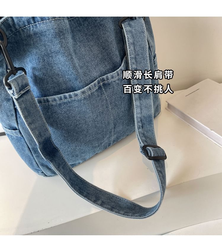 Bag Crossbody Denim Washed