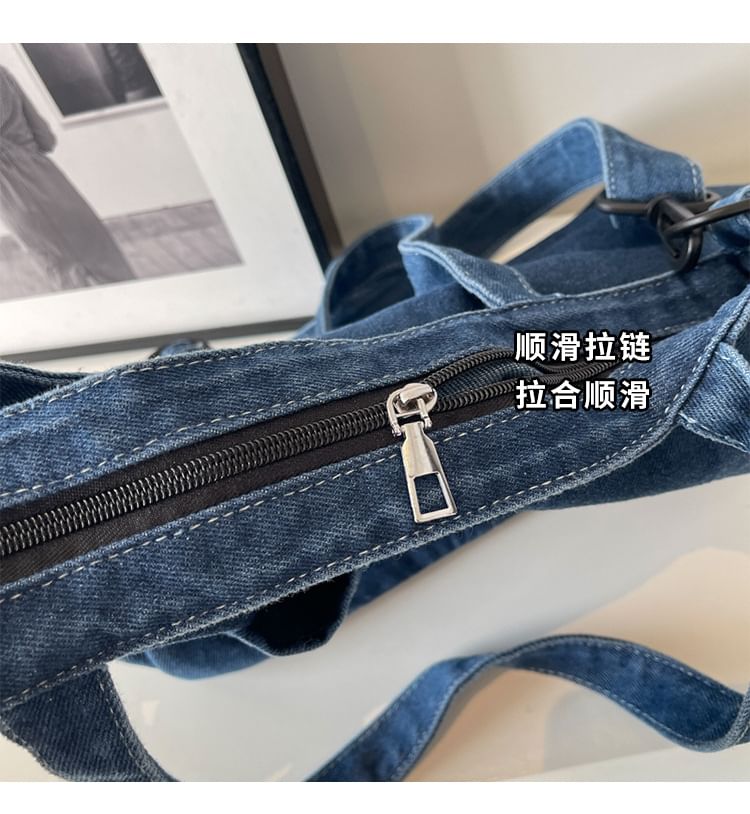 Bag Crossbody Denim Washed