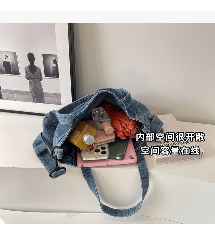 Bag Crossbody Denim Washed
