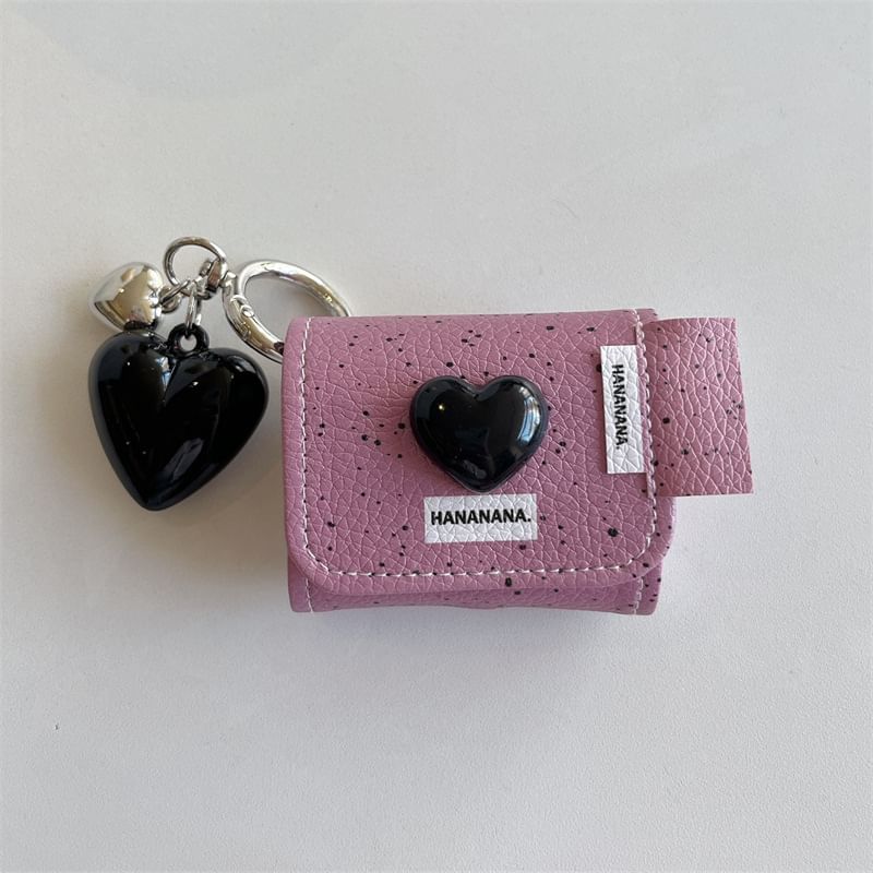 Heart AirPods / Pro Earphone Case Skin / Keyring / Set