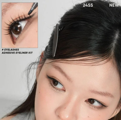 Eyelashes & Adhesive Eyeliner Kit