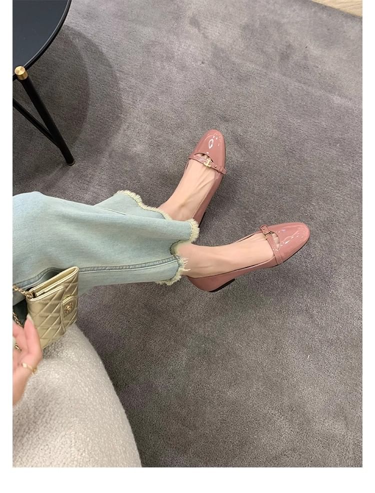 Almond Toe Mary Jane Shoes