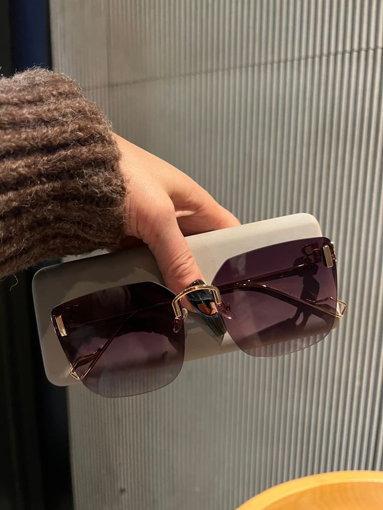 Frameless Sunglasses