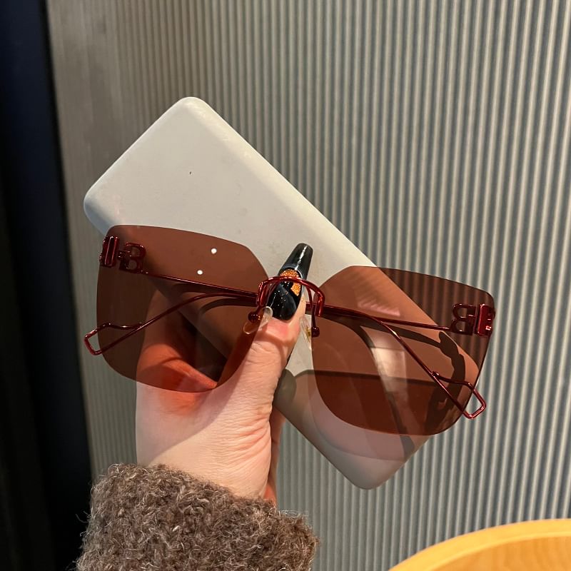 Frameless Sunglasses