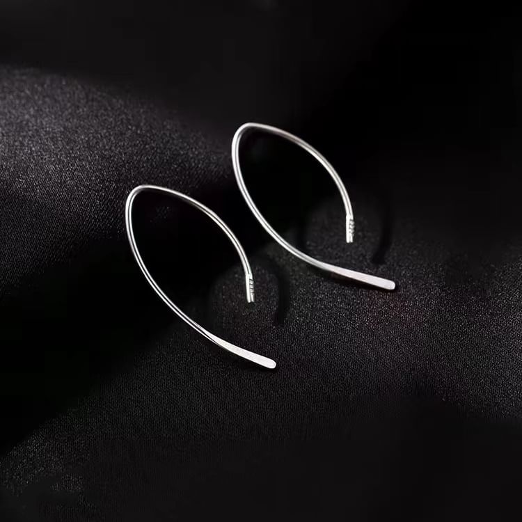 925 Sterling Silver Hoop Earring