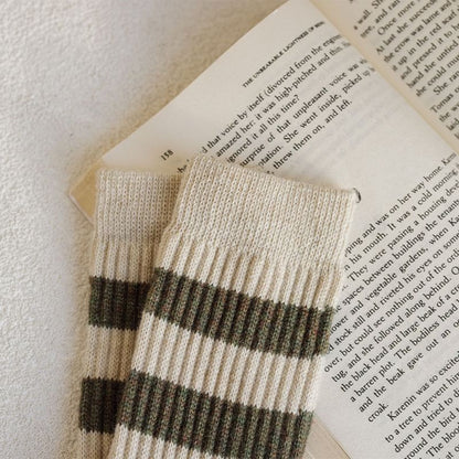 Striped Crew Socks