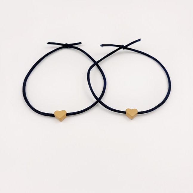 Set of 2: Heart Hair Tie