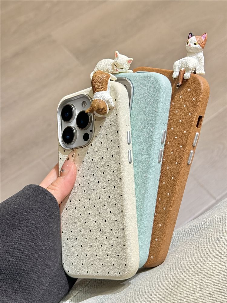 Polka Phone Dot Case Cat