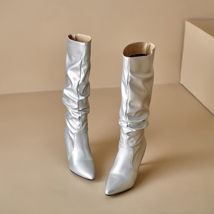 Heel Tall Stiletto Boots