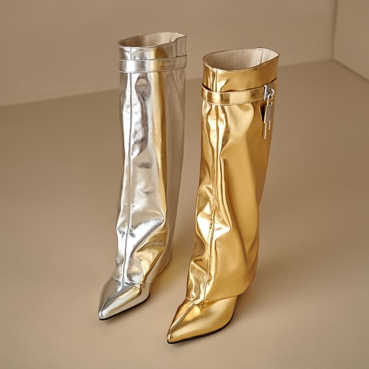 Lock Accent Boots Tall