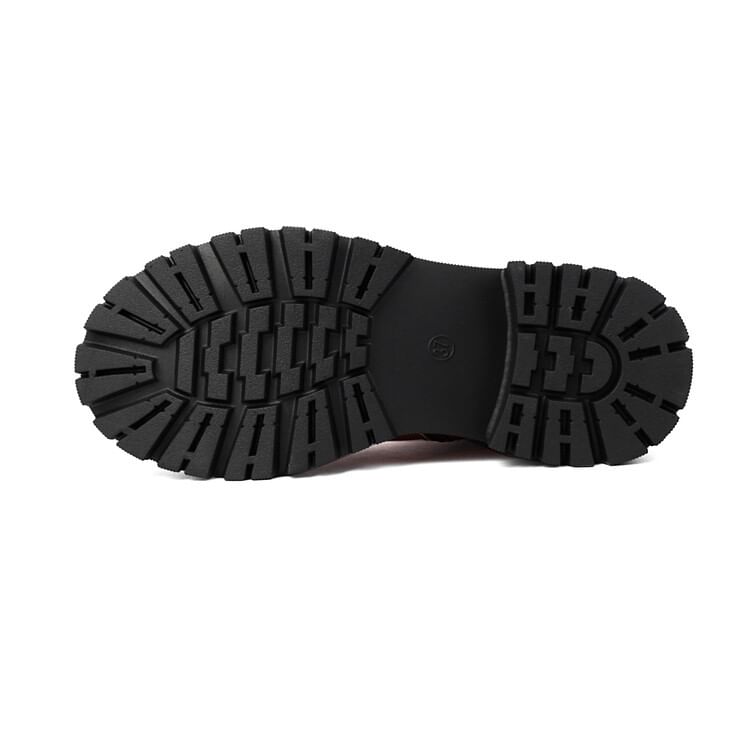 Faux Boots Short Leather Platform