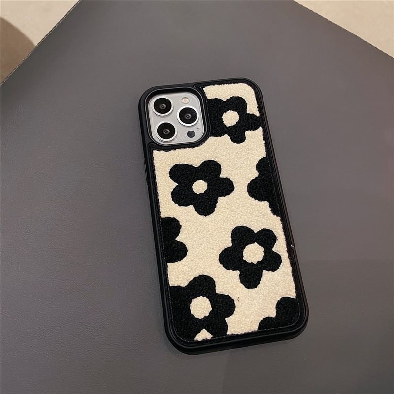Floral Fabric Phone Case