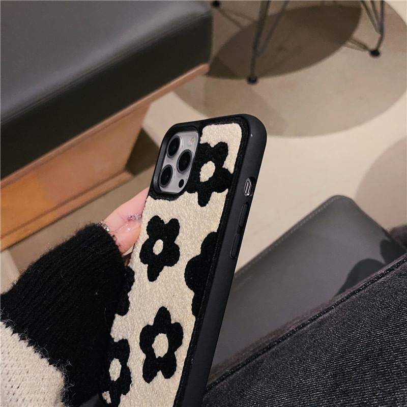 Floral Fabric Phone Case