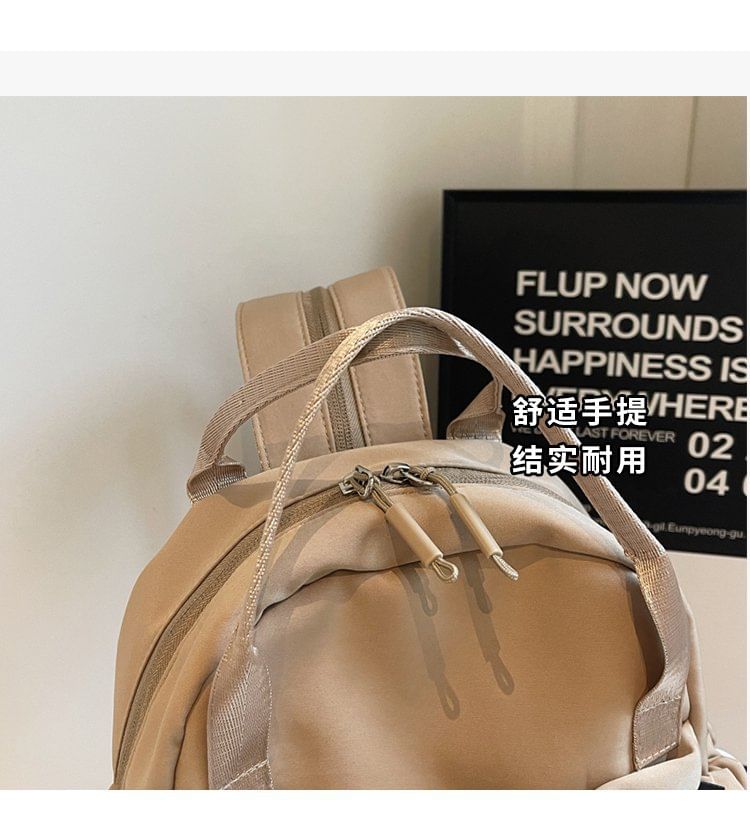 Plain Lettering Sling Bag