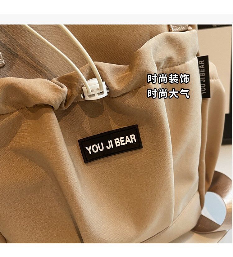 Plain Lettering Sling Bag