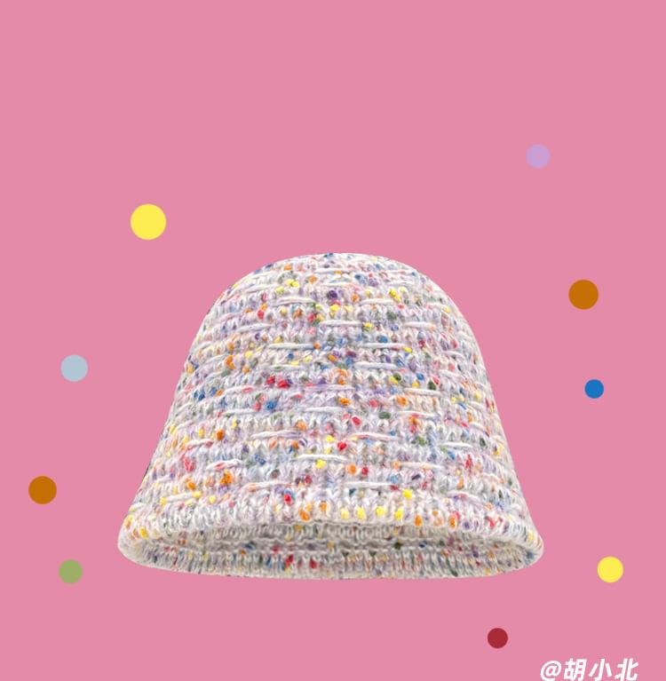 Speckle Cloche Hat