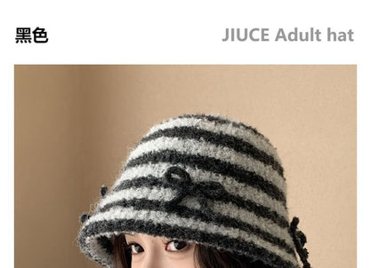 Striped Bucket Hat