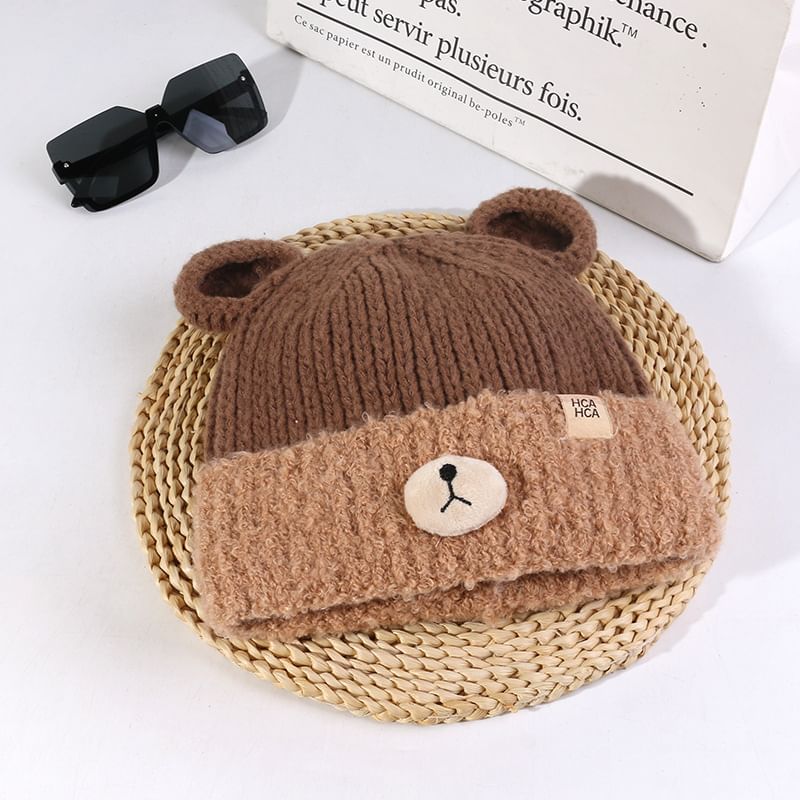 Beanie Bear Knit Ear