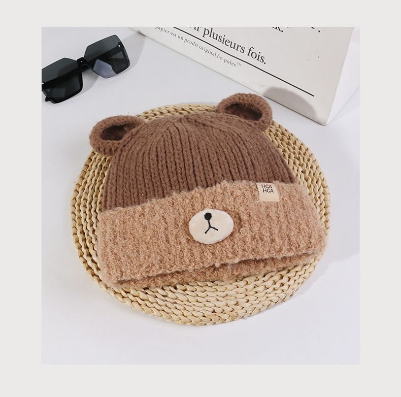 Beanie Bear Knit Ear