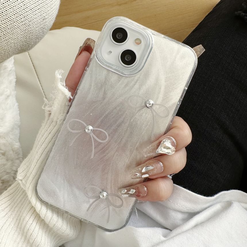 Bow Phone Print Case