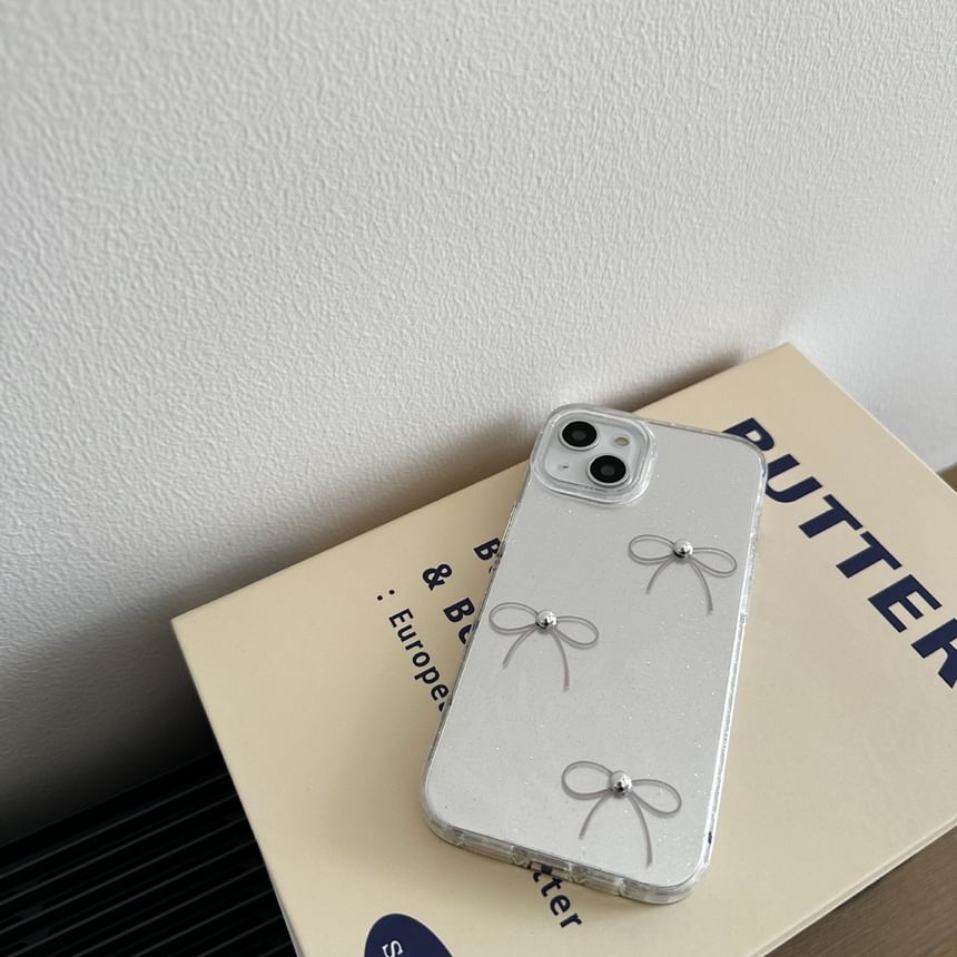 Bow Phone Print Case