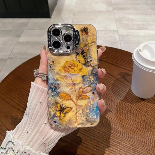 Flower Print Phone Case