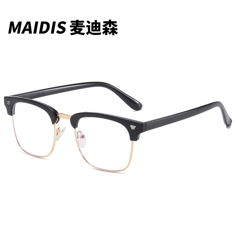 Vintage Frame Metal Eyeglasses