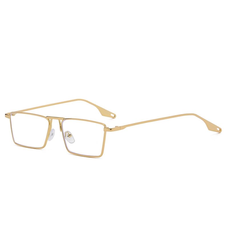 Frame Metal Square Sunglasses