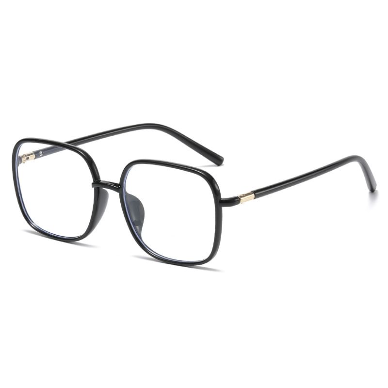 Square Blocking Light Blue Eyeglasses