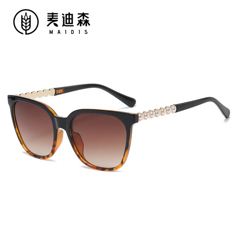 Square Pearl Faux Sunglasses