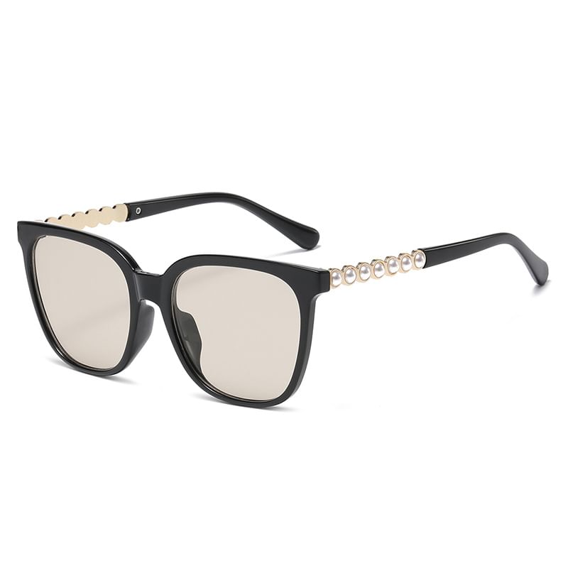 Square Pearl Faux Sunglasses