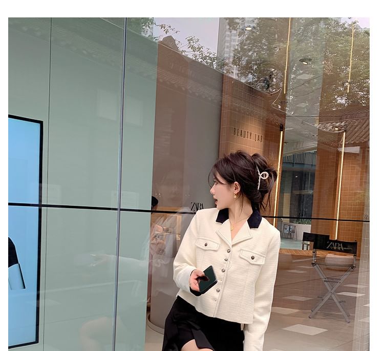 Glitter Bow Square Heel Boots Block Sock Toe Short