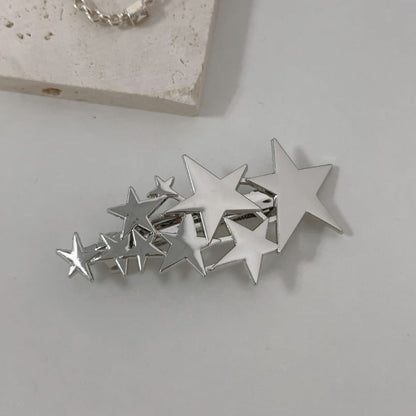 Alloy Star Hair Clip