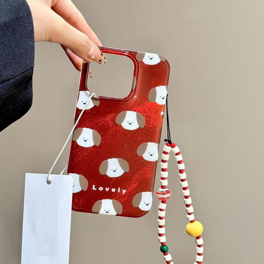 Dog Strap Case Phone