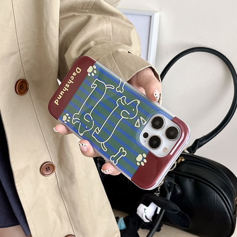 Phone Case Strap Dog