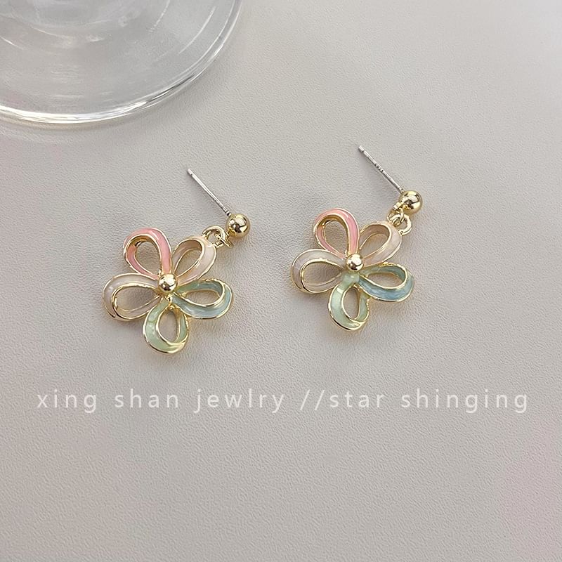Drop Flower Earring