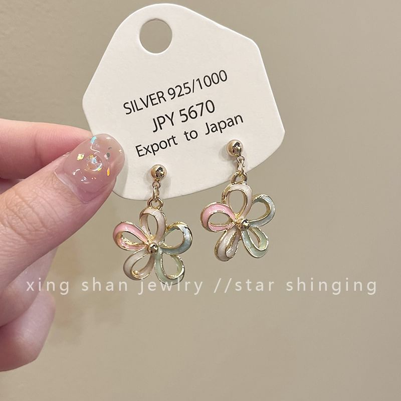 Drop Flower Earring