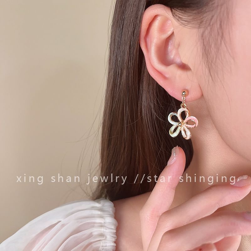 Drop Flower Earring