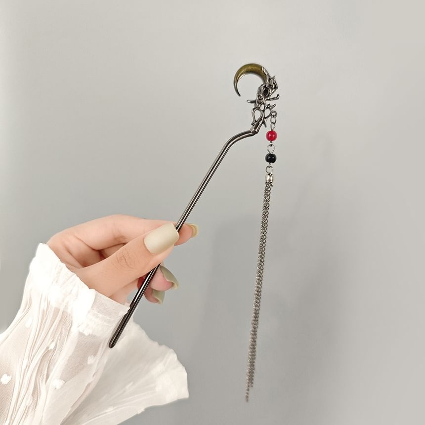 Beaded Alloy Hair Stick