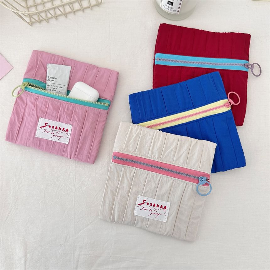 Applique Sanitary Pouch