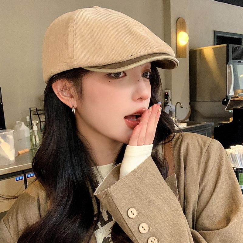 Cap Corduroy Flat