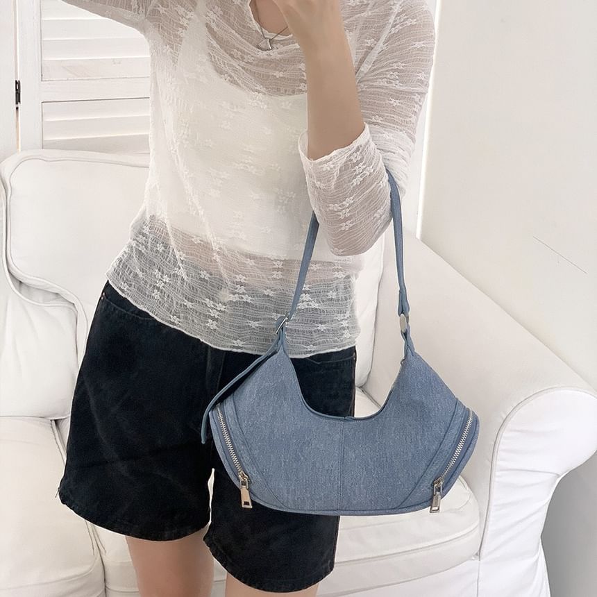 Denim Bag Multi-Pocket Shoulder