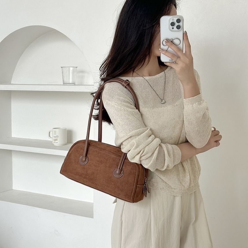 Bag Suede Faux Shoulder