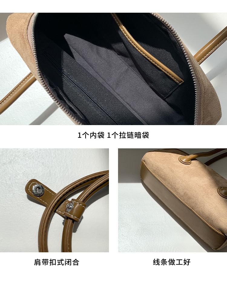 Bag Suede Faux Shoulder