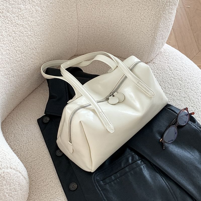 Leather Tote Bag Faux
