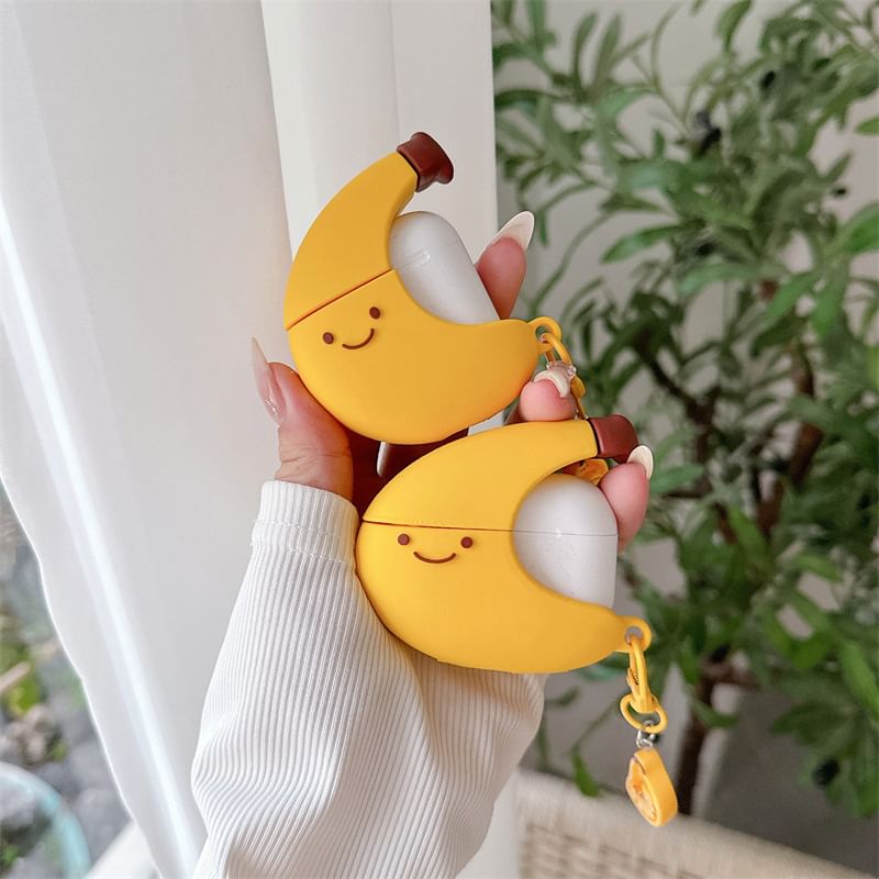 Banana AirPods / Pro Earphone Case Skin / Charm / Set