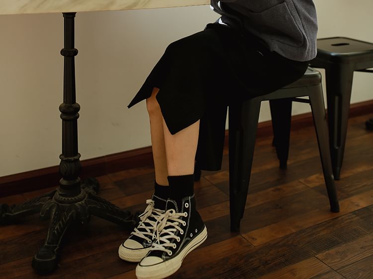 Collar Plain Wool Button Jacket