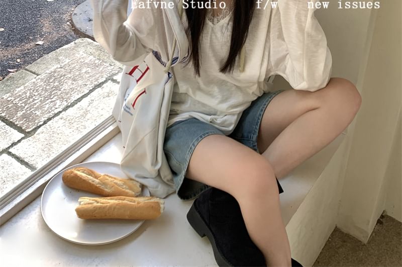 Crochet Plain Knit Beanie